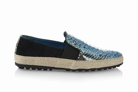 Mary Jane Espadrille Shoes 6908 Roberto Botticelli Espadrilles / Blue