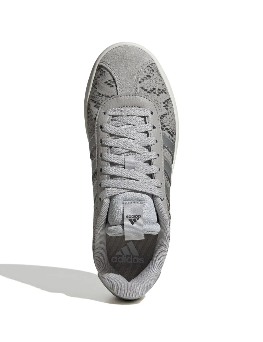 VL Court 3.0 Shoes - Grey Two/Silver Metallic/Off White Kerwin Frost Adidas Shoe
