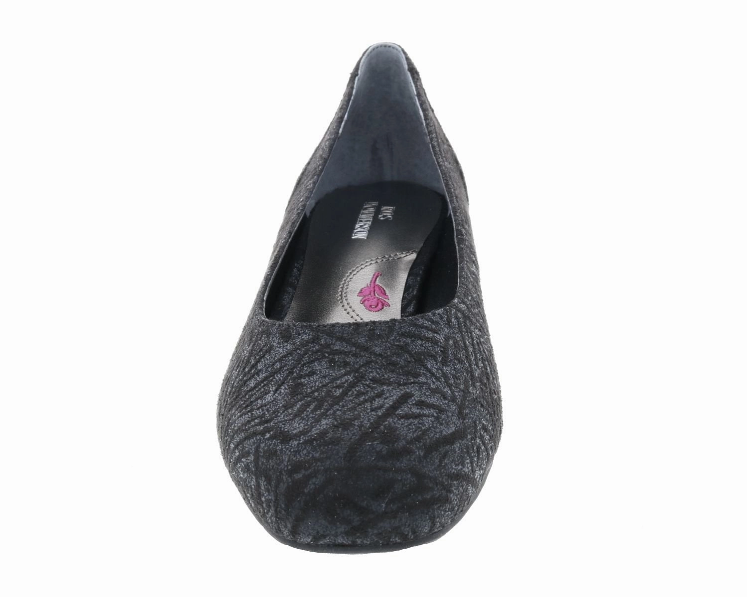 Ros Hommerson Tabitha Women's Slip-on Casual Shoes In Black Textile Casual Shoes For Sale