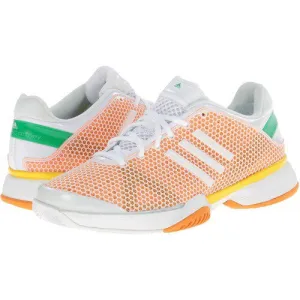 Adidas Galaxy 6 Running Shoes adidas adidas by Stella McCartney Barricade W (Running White/Joy Orange) Women's Shoes