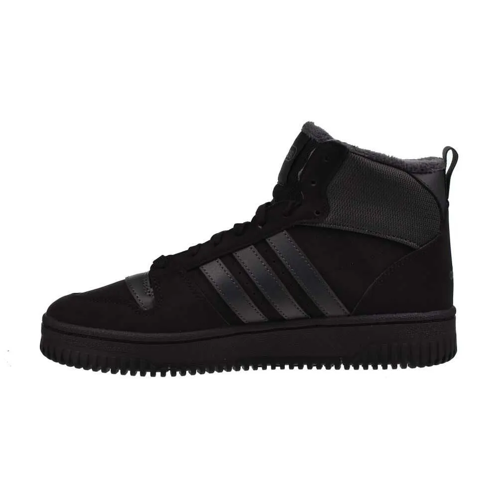Casual Shoes Image Adidas Break Start Mid J Winterized Big Kids' Shoes Black/Grey ji4806