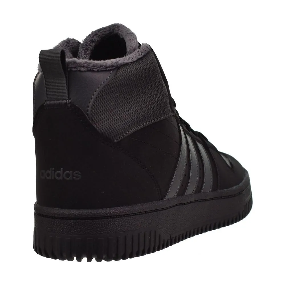 Adidas Break Start Mid J Winterized Big Kids' Shoes Black/Grey ji4806 Ct302 Platform Casual Shoes