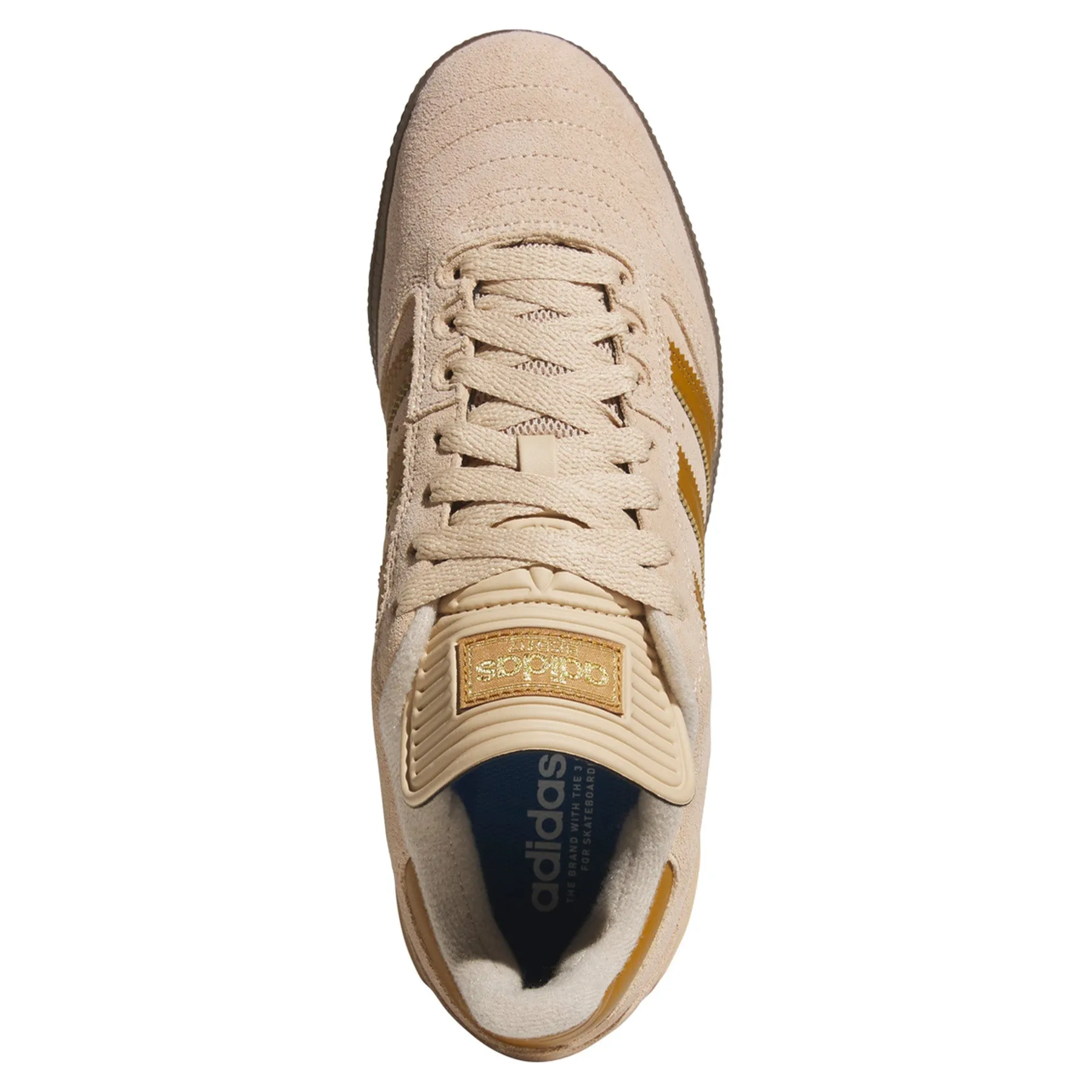 adidas Busenitz Magic Beige/Bronze Strata/Gum Adidas Courtflash Tennis Shoes