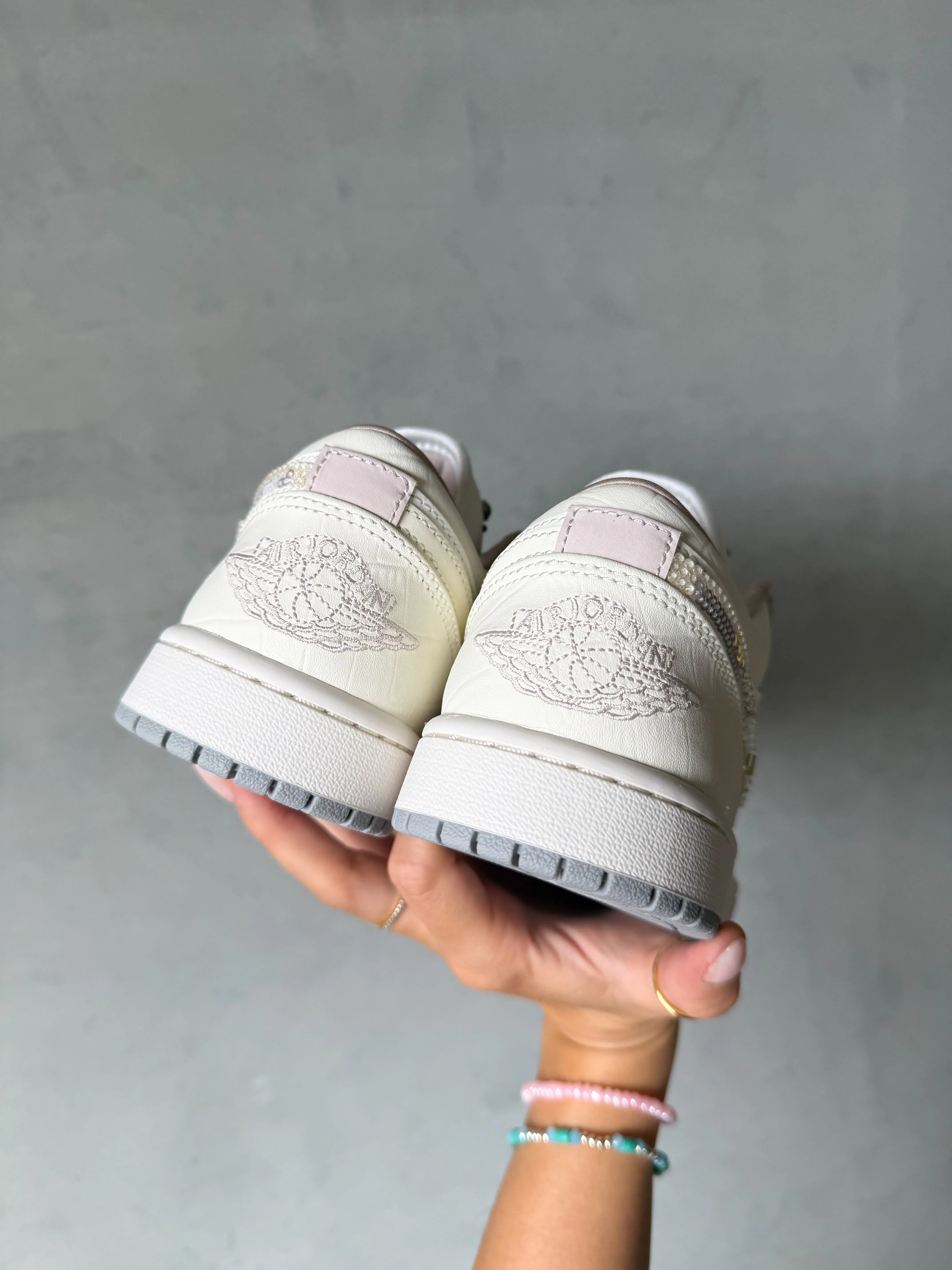 Sequin Special Edition Swarovski Womens Air Jordan 1 Low Shoes Adidas Originals Casual Shoes