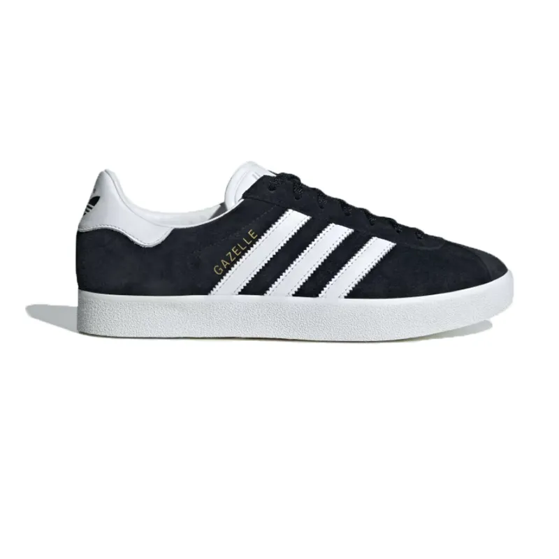 Brain Dead Adidas Bowling Shoes adidas - Gazelle 85 - Black/Cloud White - Unisex [IE2166]