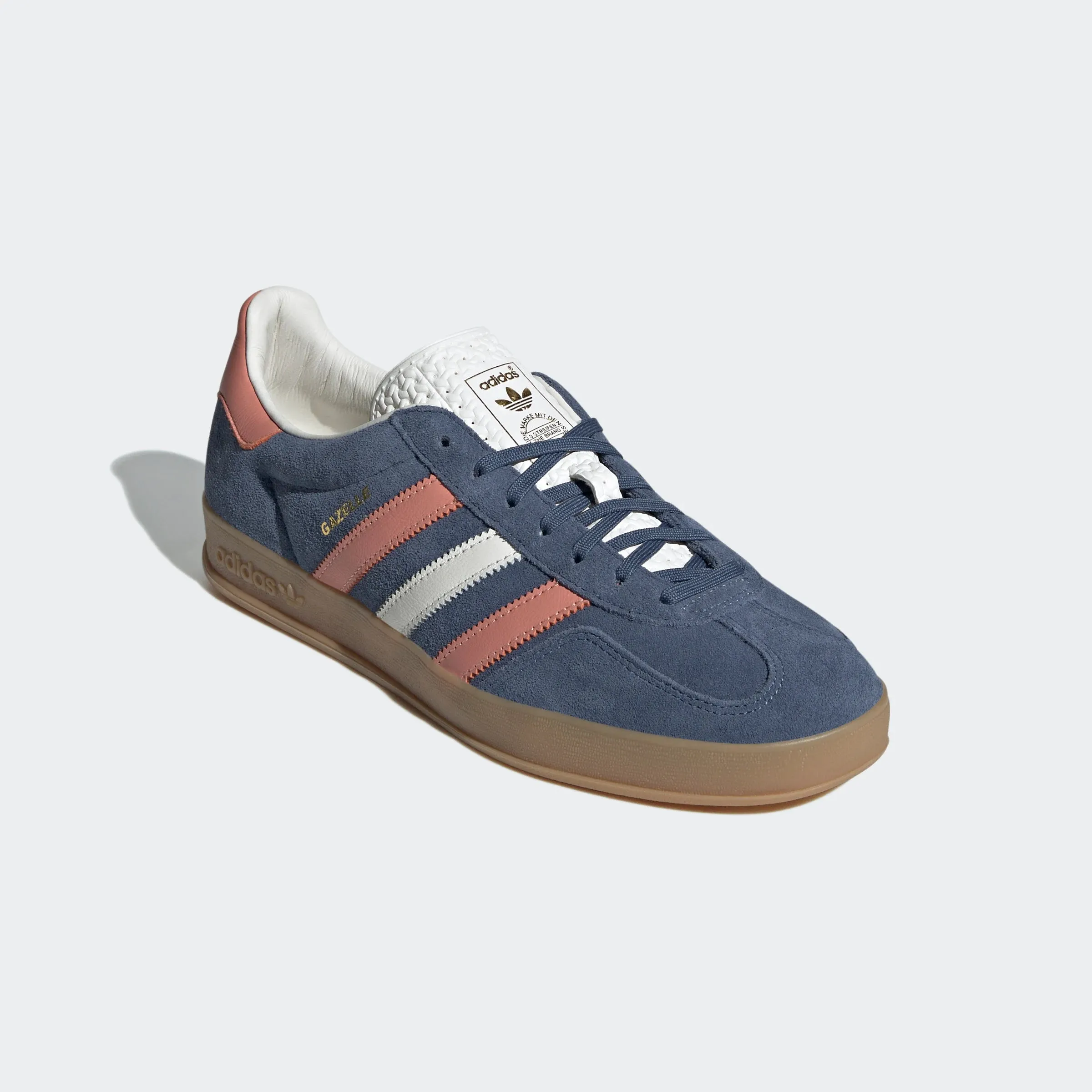 Cloudfoam Pure Shoes Adidas Adidas Gazelle Indoor - Blue Blink / Wonder Clay / Sand Strata