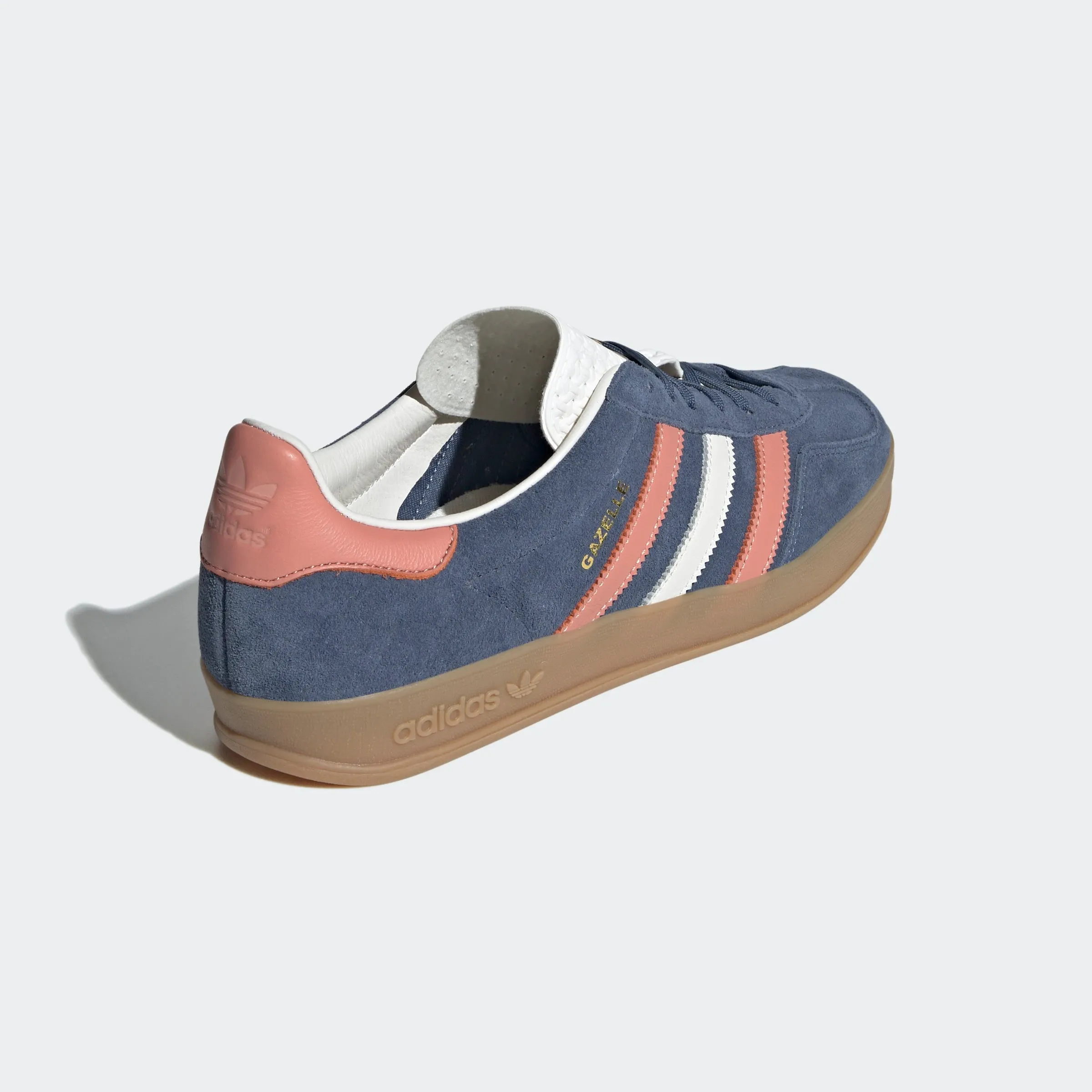 Yellow Shoes Adidas Adidas Gazelle Indoor - Blue Blink / Wonder Clay / Sand Strata