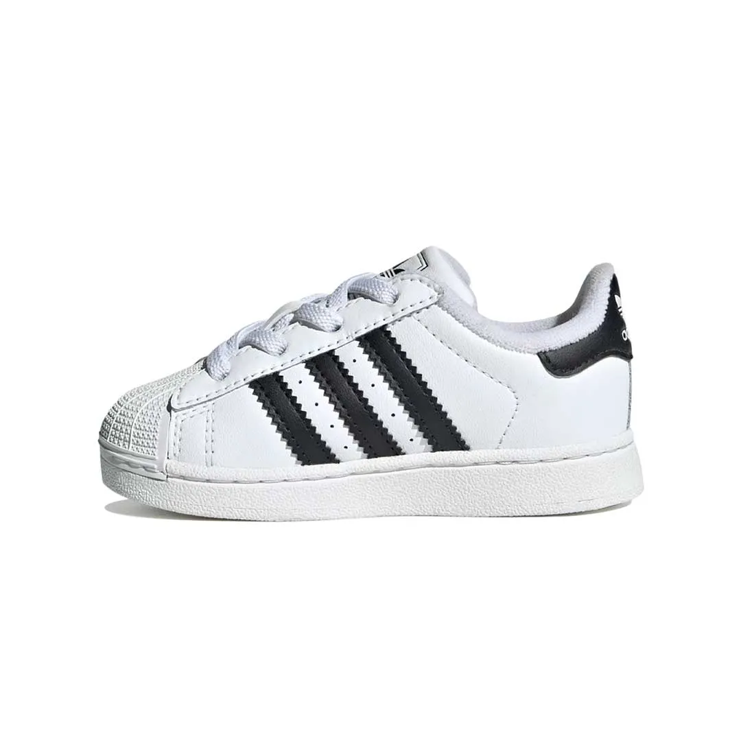 adidas - Kids' (Infant) Superstar II Elastic Lace Shoes (JH9984) Adidas Kg Shoes