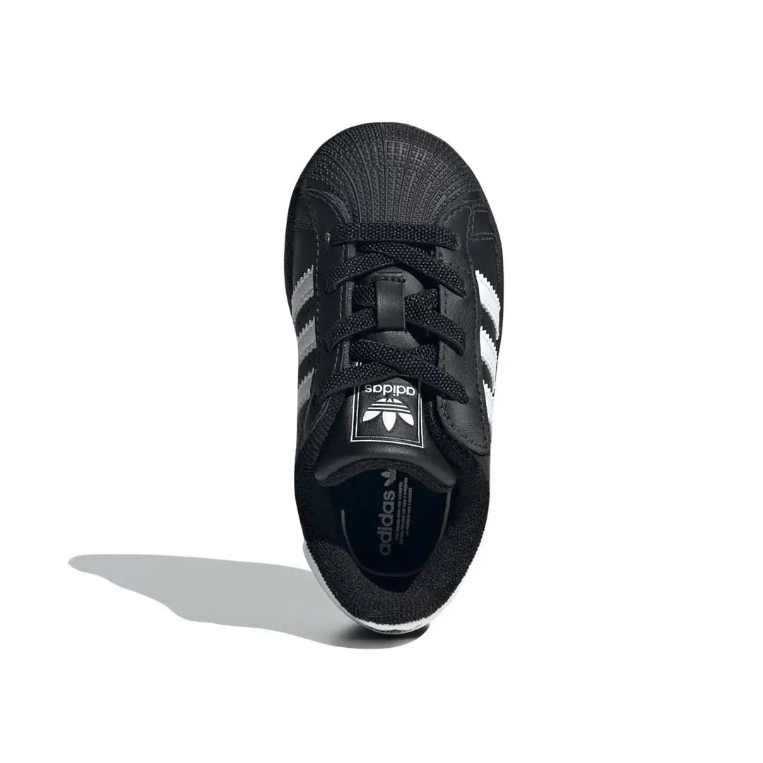 adidas - Kids' (Infant) Superstar II Elastic Lace Shoes (JH9985) Adidas Unisex Alphaboost V2 Shoes