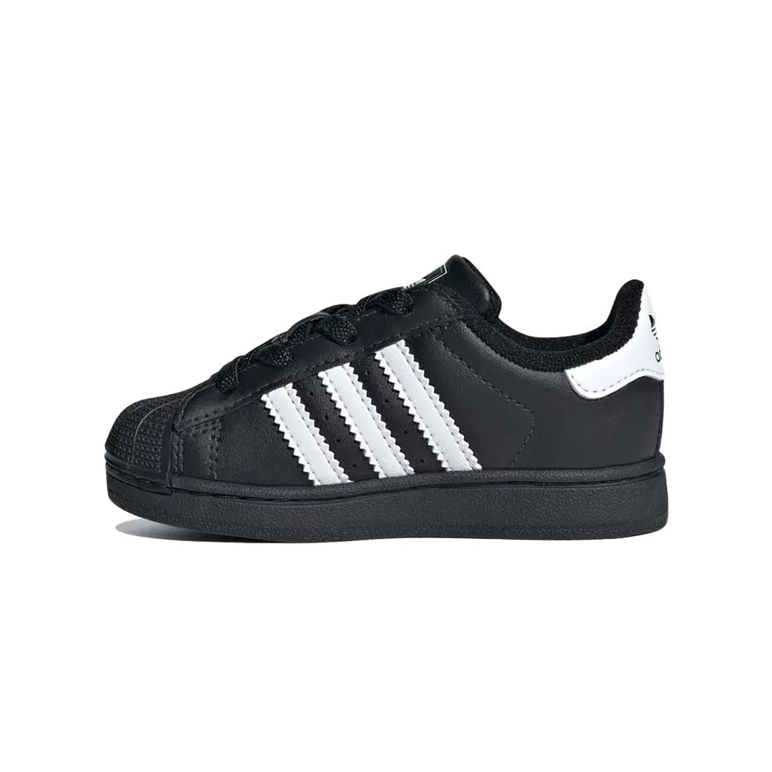 adidas - Kids' (Infant) Superstar II Elastic Lace Shoes (JH9985) Adidas Shoes New Model 2024