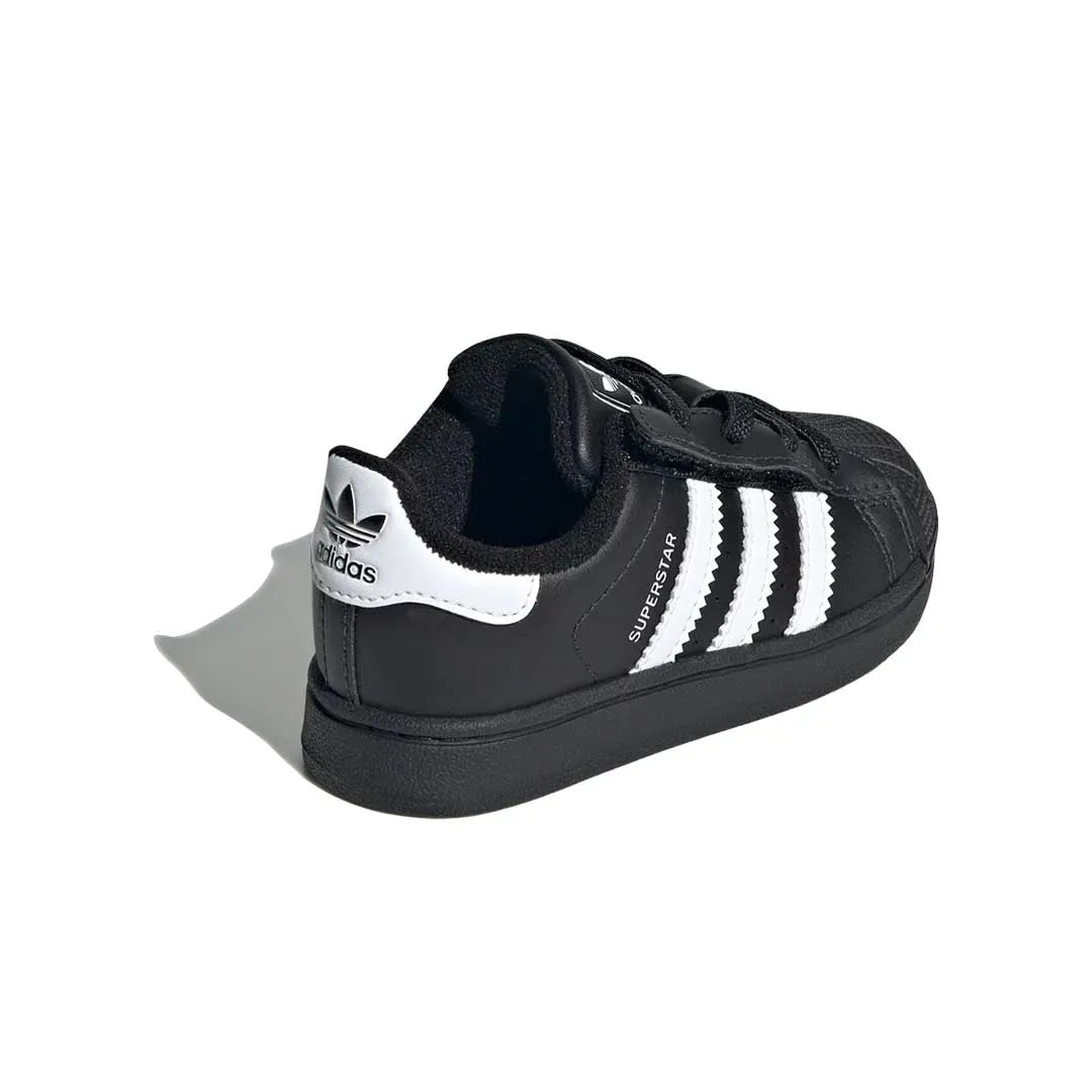 adidas - Kids' (Infant) Superstar II Elastic Lace Shoes (JH9985) Adidas Shoes Soccer Cleats