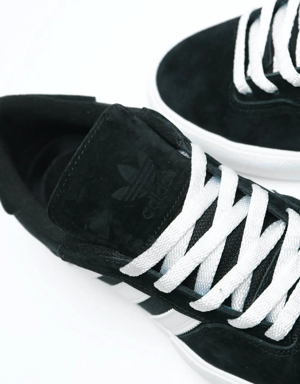 Crossfit Adidas Shoes adidas Matchbreak Super Skate Shoes - Core Black/White/Gold Metallic