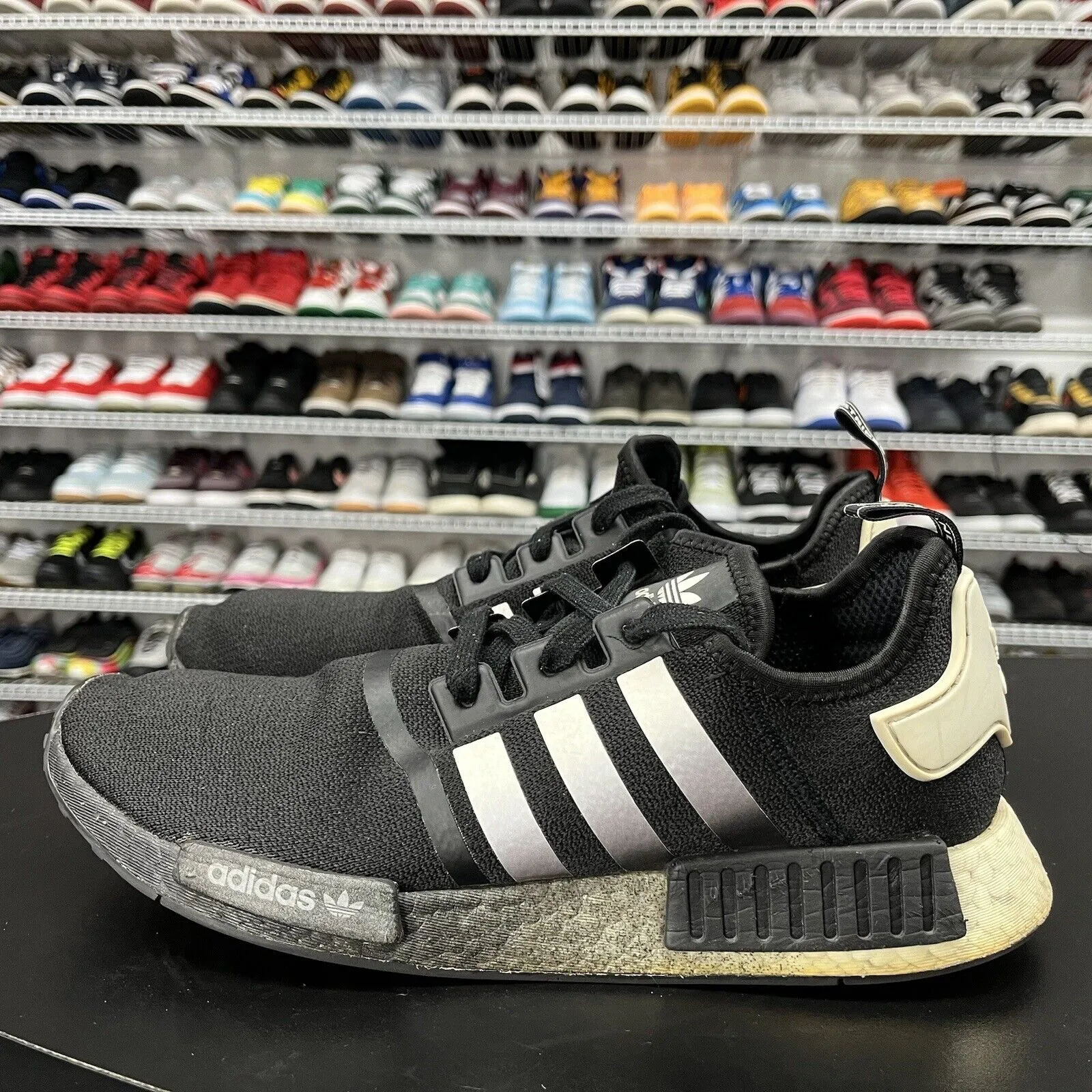 Adidas NMD_R1 Black White EG7399 Men's Size US 11.5 Adidas Step In Shoes