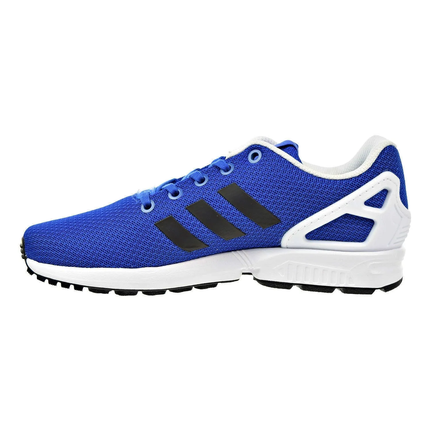 Adidas Originals ZX Flux Big Kids Unisex Shoes Blue/Black/Footwear White Best Running Workout Shoes