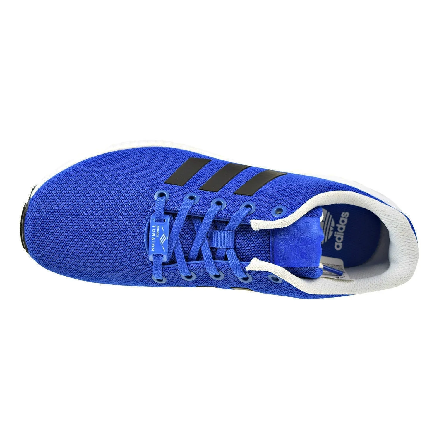 Adidas Originals ZX Flux Big Kids Unisex Shoes Blue/Black/Footwear White Arch Support Shoes For Running