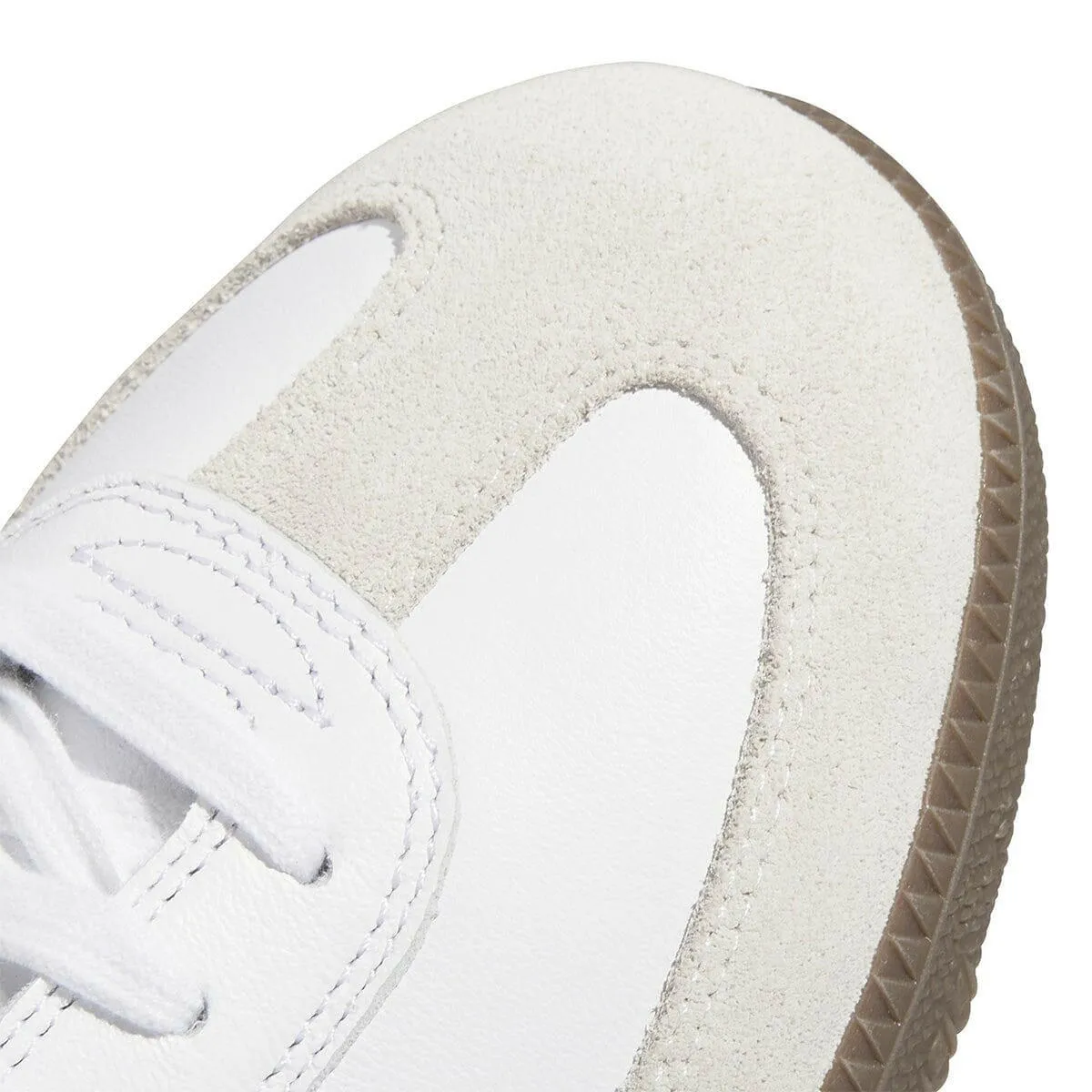 Adidas Recycled Ocean Shoes Adidas - Samba Adv Shoes White/Purple/Gold