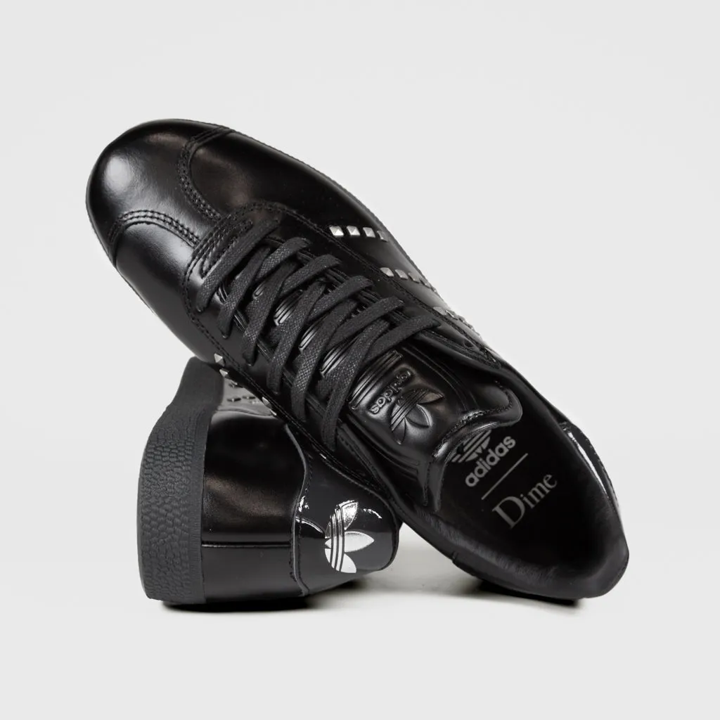 Adidas Skateboarding - Dime MTL x Gazelle ADV Shoes - Core Black / Silver Metallic / Carbon Adidas Free Shoes