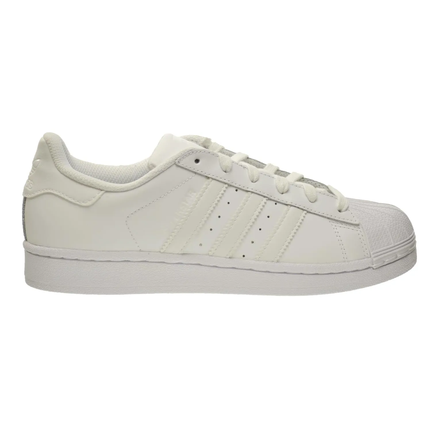 Adidas Superstar Foundation J Big Kids Shoes Running White/Running White Running Shoes Fit