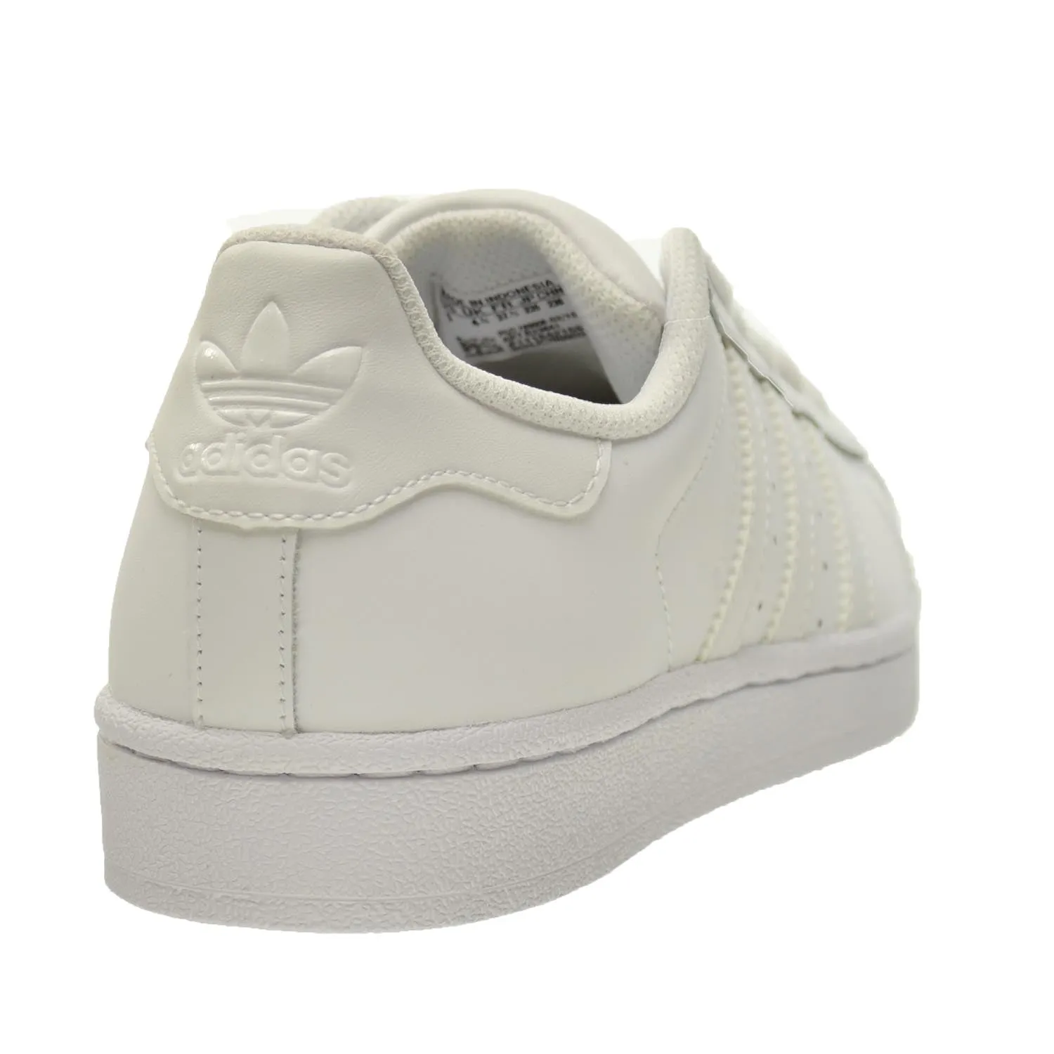 Adidas Superstar Foundation J Big Kids Shoes Running White/Running White Running Shoes Warehouse