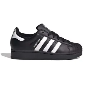 Adidas Superstar II 'Black White' Big Kids' Shoes Steve Francis Sneakers