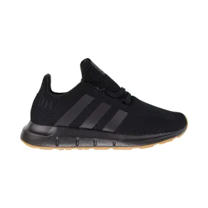 Adidas Swift Run 1.0 EL Little Kids' Shoes Core Black-Footwear White Running Shoe On Sale
