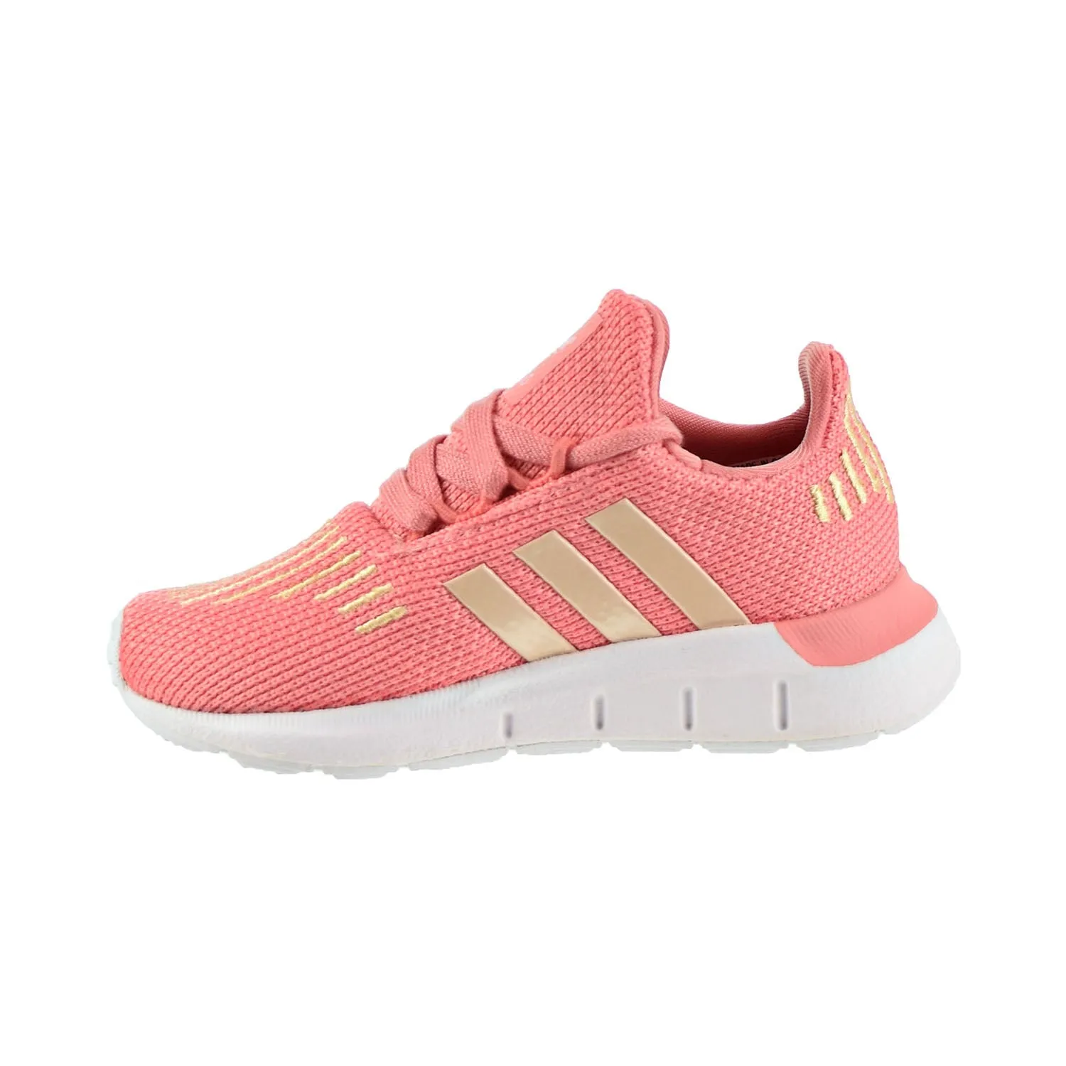 Adidas Swift Run I Toddler Shoes Tactile Rose/Copper Metalic/Core Black Lite Racer Adapt 7.0 Running Shoes