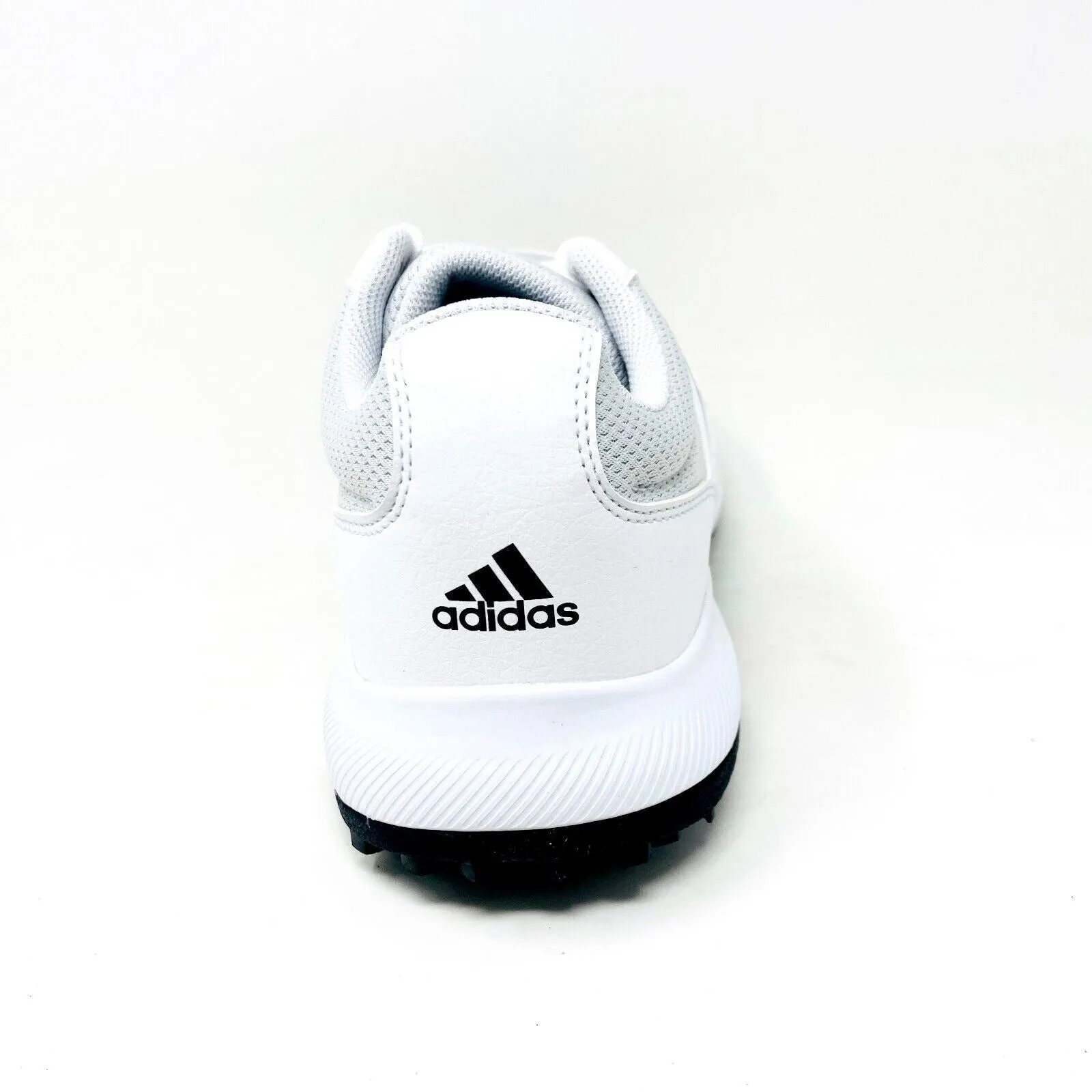 Zebra Shoes Adidas Adidas Tech Response 2.0 Cloud White Black Mens Wide Width Golf Shoes EE9418
