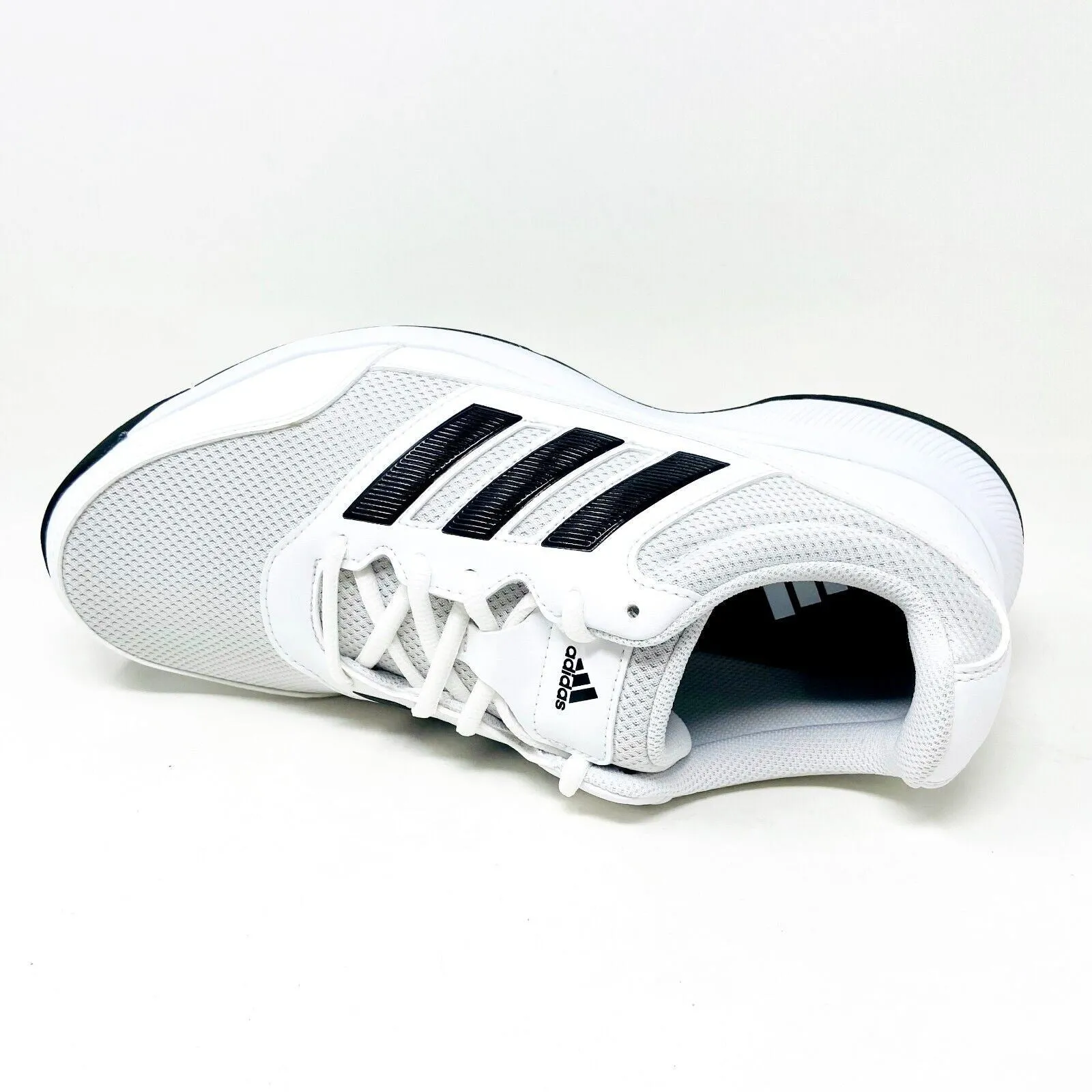 Adidas Tech Response 2.0 Cloud White Black Mens Wide Width Golf Shoes EE9418 Adidas Foot Shaped Shoes