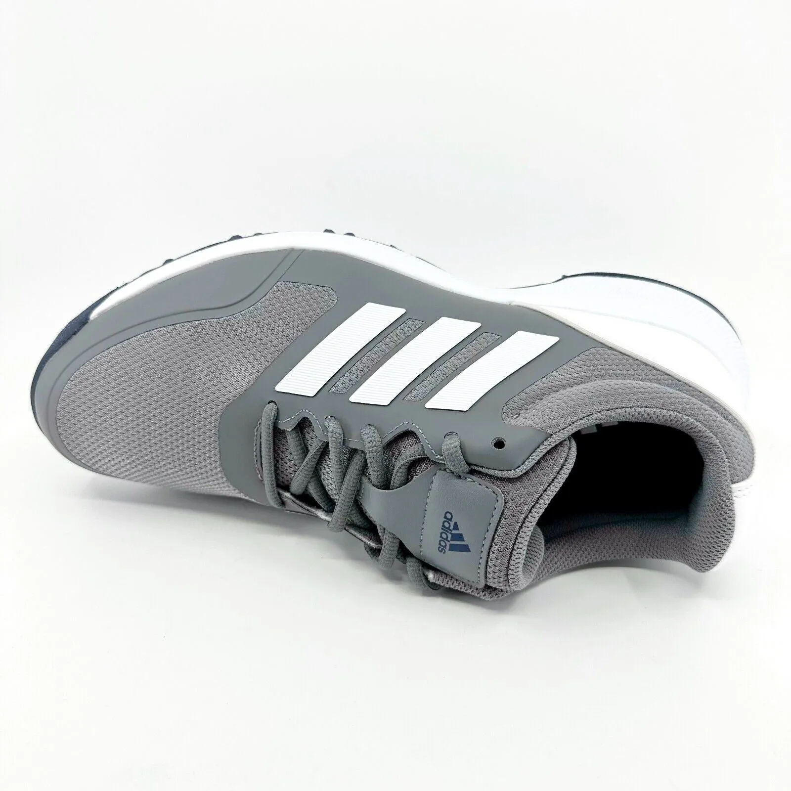 Adidas Memory Foam Shoes Adidas Tech Response SL Grey White Mens Wide Width Spikeless Golf Shoes EG5295