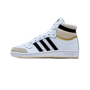Adidas Top Ten Footwear White / Chalk White / Core Black  H00281 Grade-School Adidas Grand Court Tennis Shoes