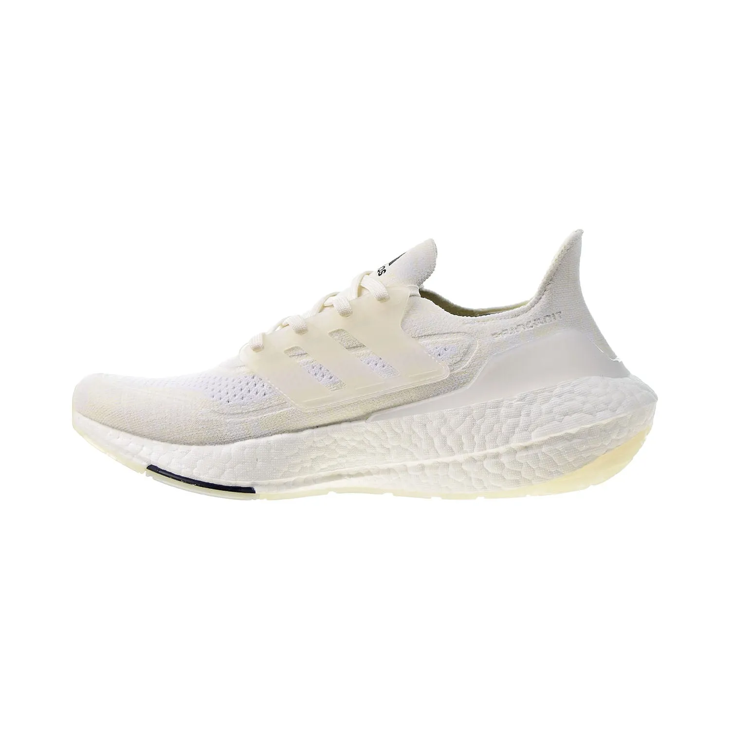 Futsal Shoe Adidas Adidas Ultraboost 21 Primeblue Men's Shoes Non-Dyed-Footwear White-Cream White