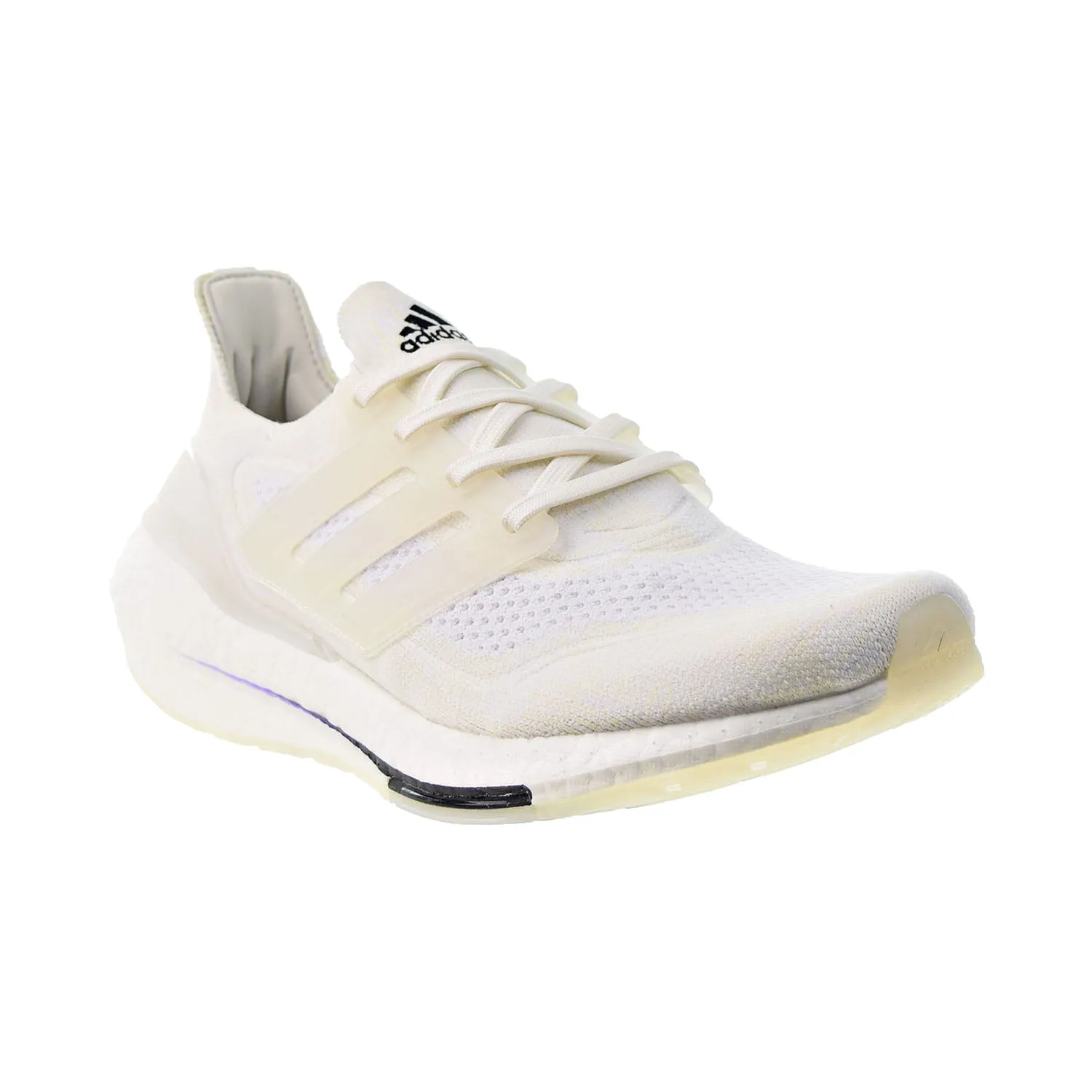 Adidas Ultra Boost Tennis Shoes Adidas Ultraboost 21 Primeblue Men's Shoes Non-Dyed-Footwear White-Cream White