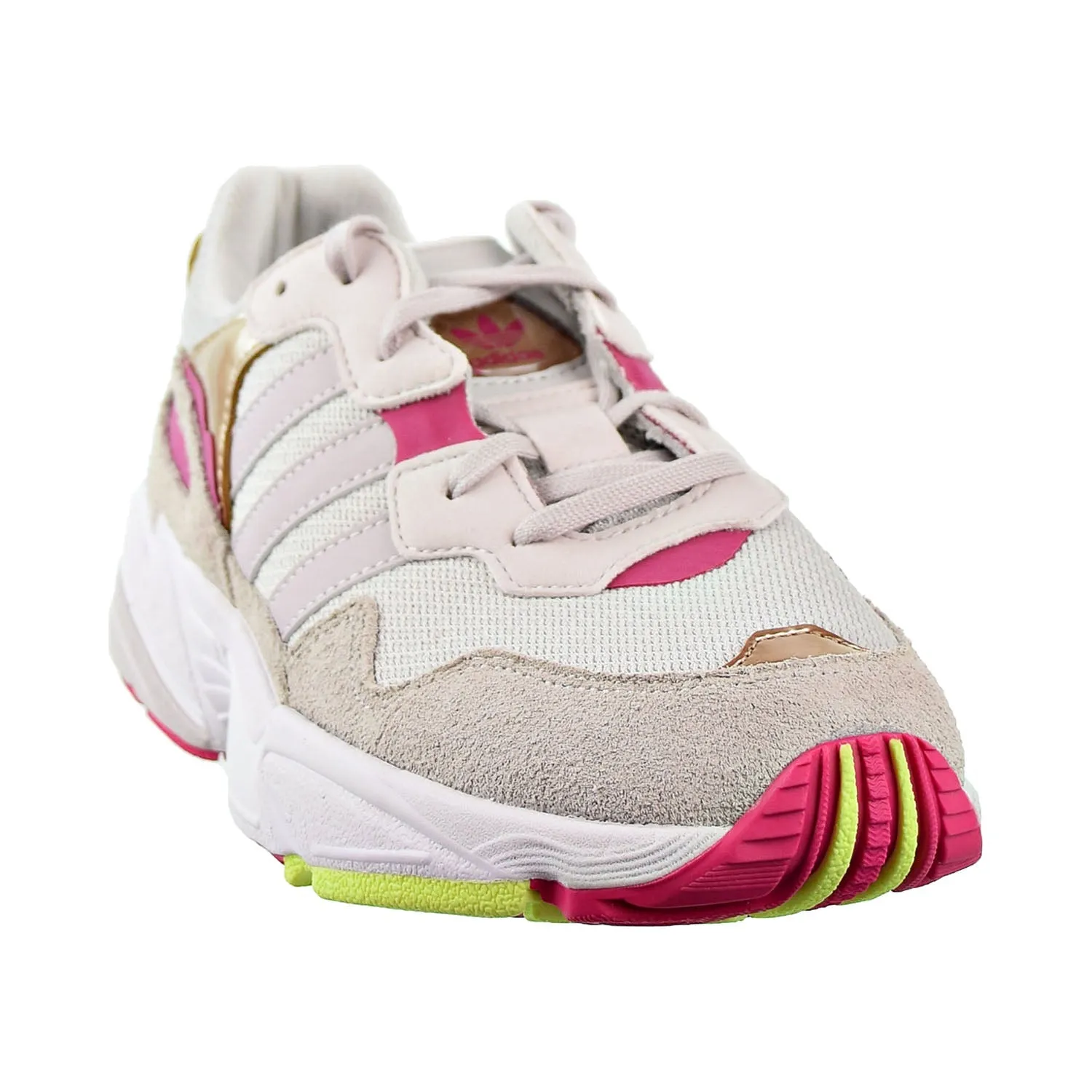 Running Shoes Promo Adidas Yung-96 Big Kids Shoes Grey/Orchid Tint/Cloud White
