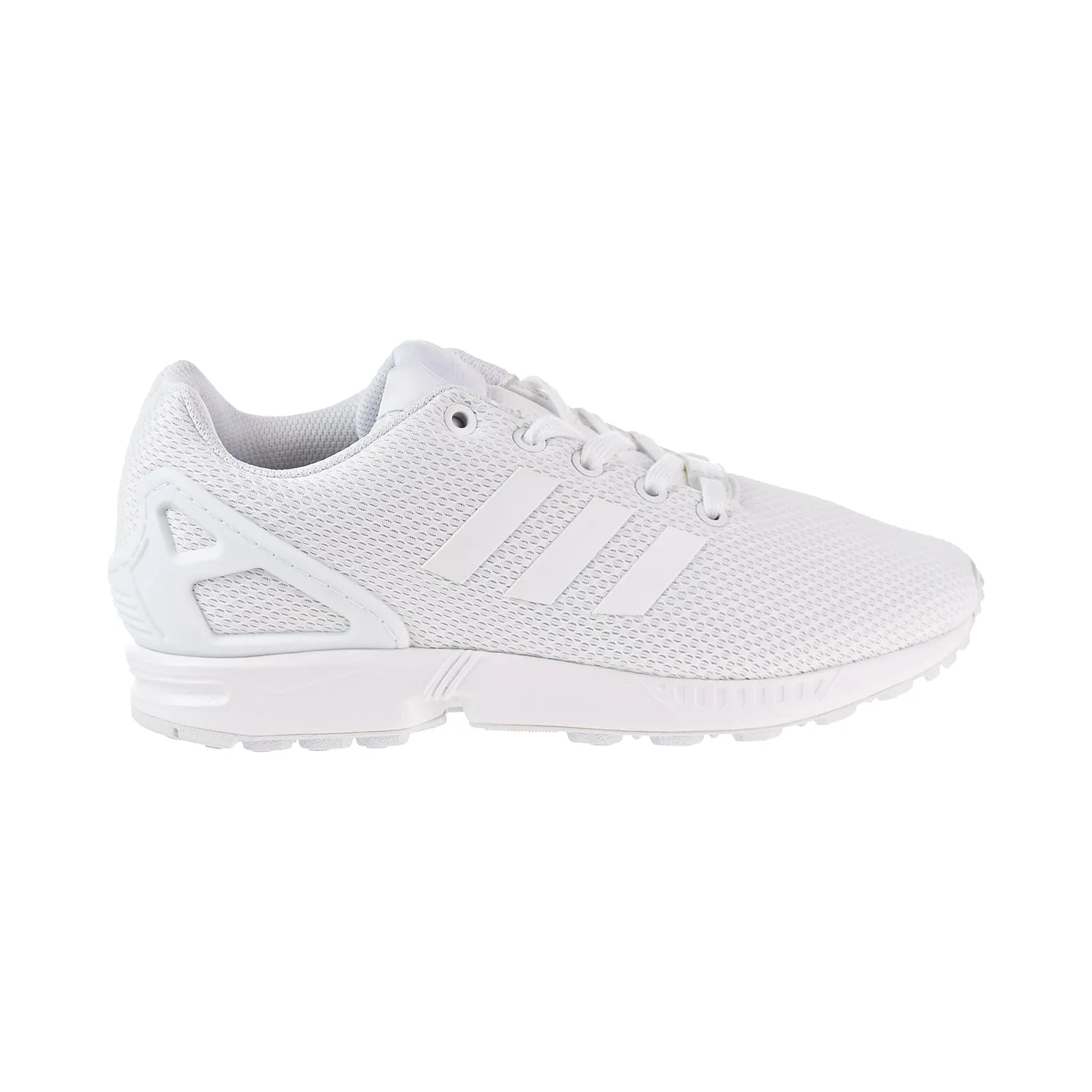 Adidas ZX Flux Big Kids' Shoes Footwear White/Footwear White Free Running Shoes 2013