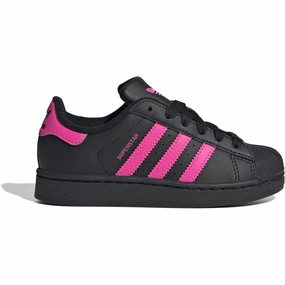 Adidas Adistar 2 Running Shoes adidas Originals Core Black/Lucid Pink/Core Black Superstar Ii C Sneakers