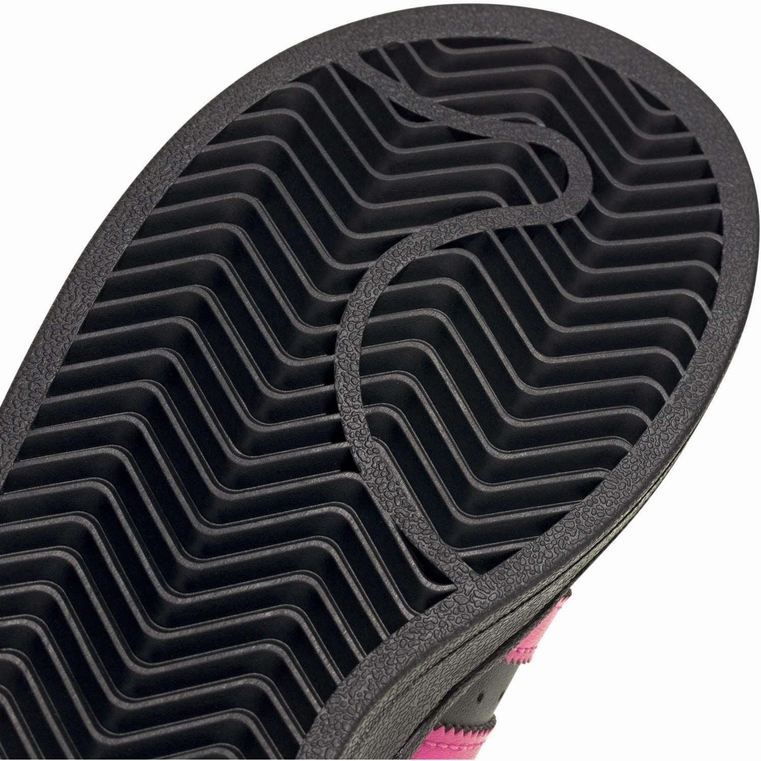 adidas Originals Core Black/Lucid Pink/Core Black Superstar Ii C Sneakers Adidas Shoes Grey