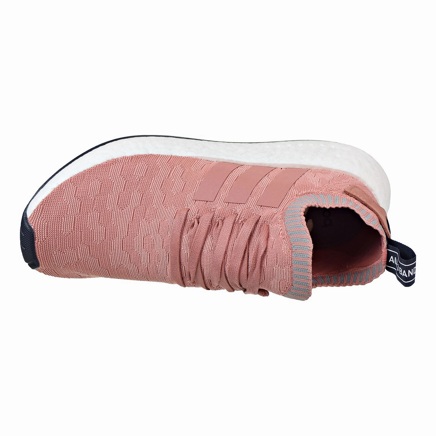 Adidas Originals NMD_R2 Primeknit Women's Shoes Raw Pink/Raw Pink/Grey Three Adidas Plain Shoes