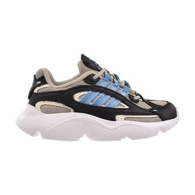 Adidas Ozmillen EL C Little Kids' Shoes Putty Grey/Semi Blue if4452 Adidas Comfortable Shoe