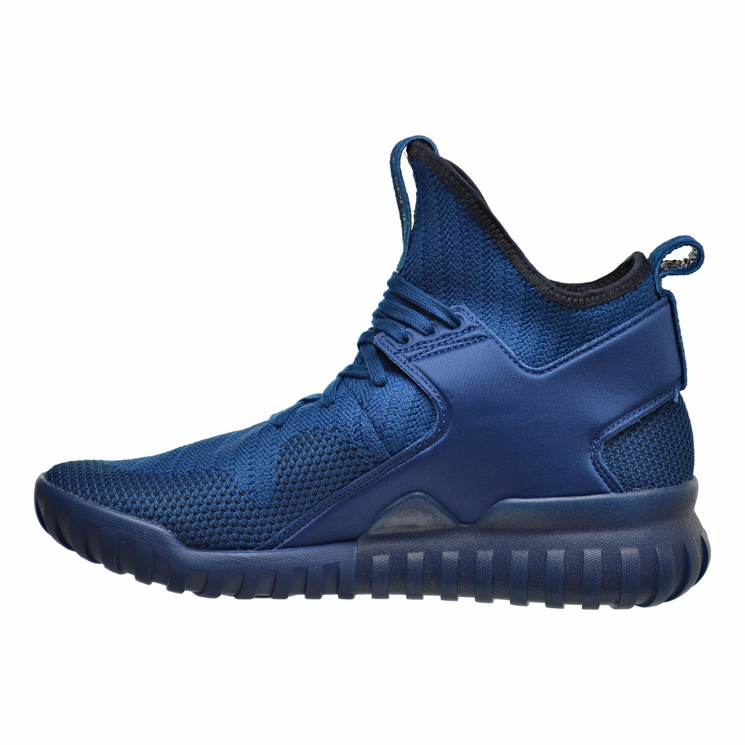Adidas Tubular X Prime Knit Mens Shoes Navy Tech Steel/Tech Steel/Black Adidas Sports Shoes Running