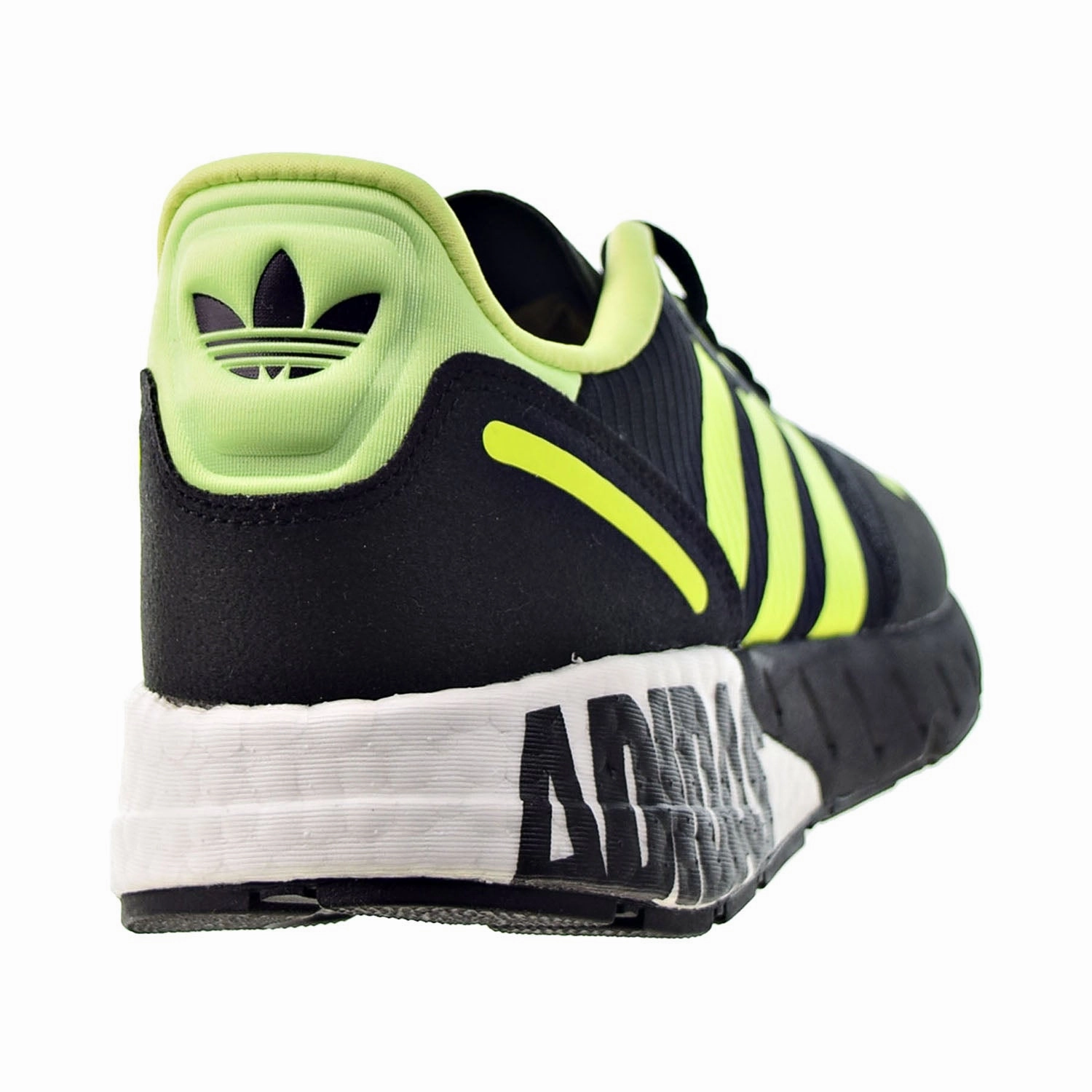 Adidas Shoes Lightweight Adidas ZX 1K Boost Men's Shoes Core Black-Solar Yellow-Matte Silver