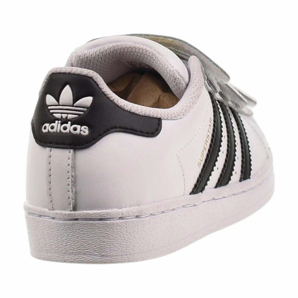 Adidas Superstar CF C Little Kids' Shoes Cloud White/Core Black ef4838 Adidas Street Football Shoes
