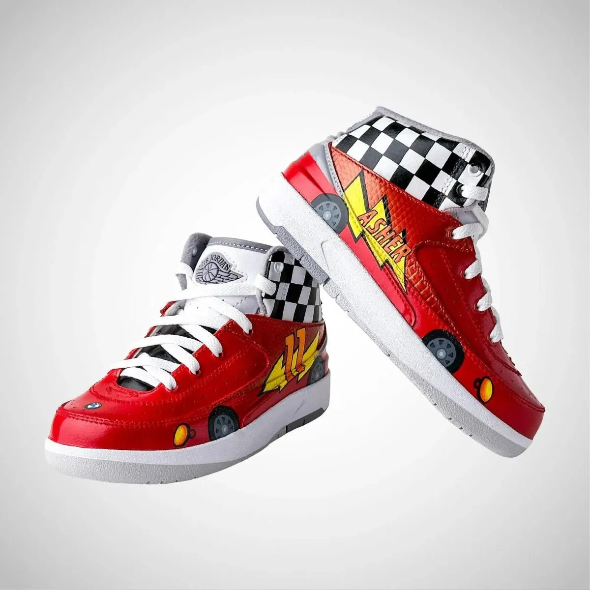 AF1 x Cars Edition Platform Walking Sneakers