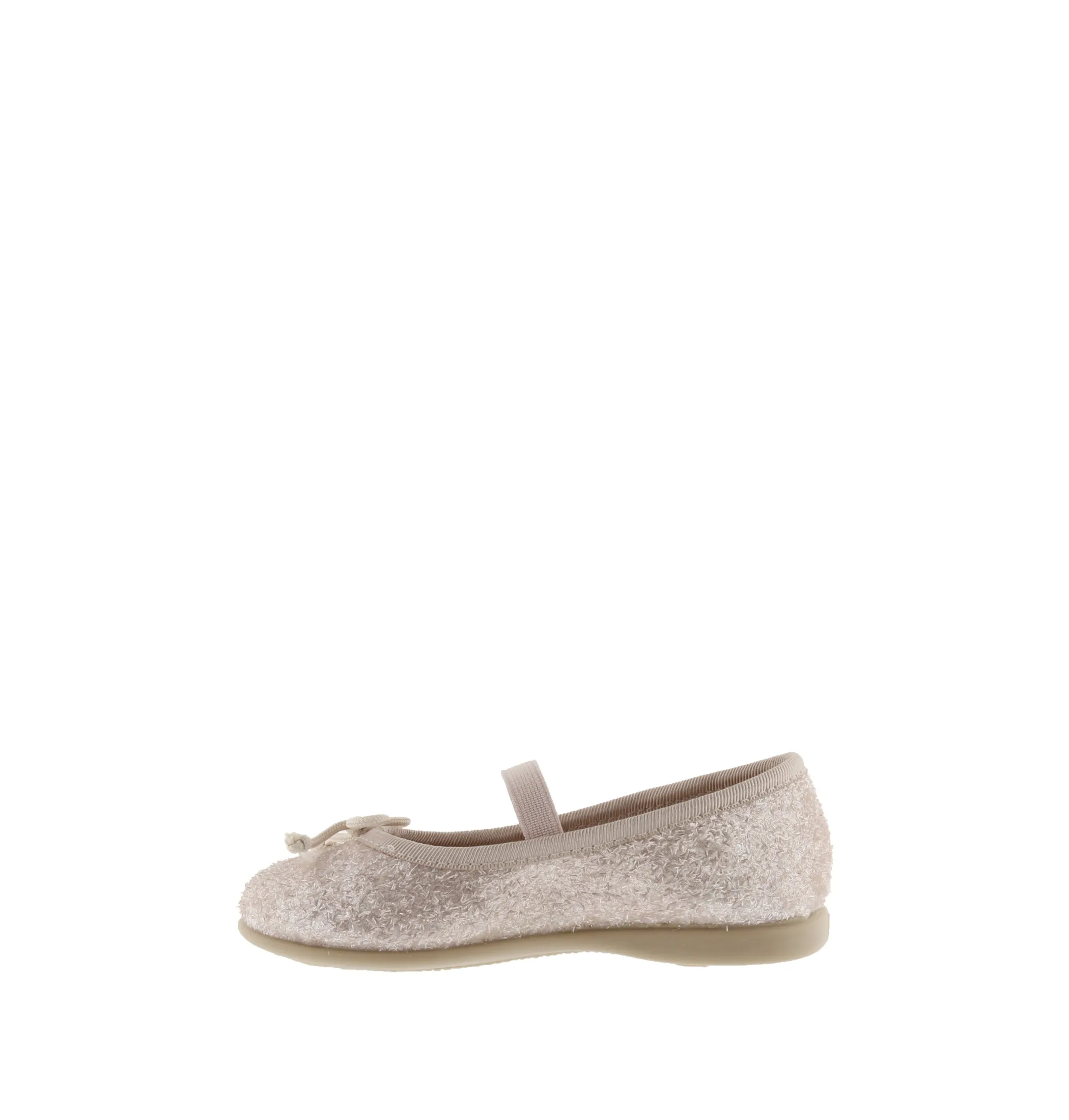 Size 24 Hada Glitter Mary Jane in Nude Ecco Walking Shoes