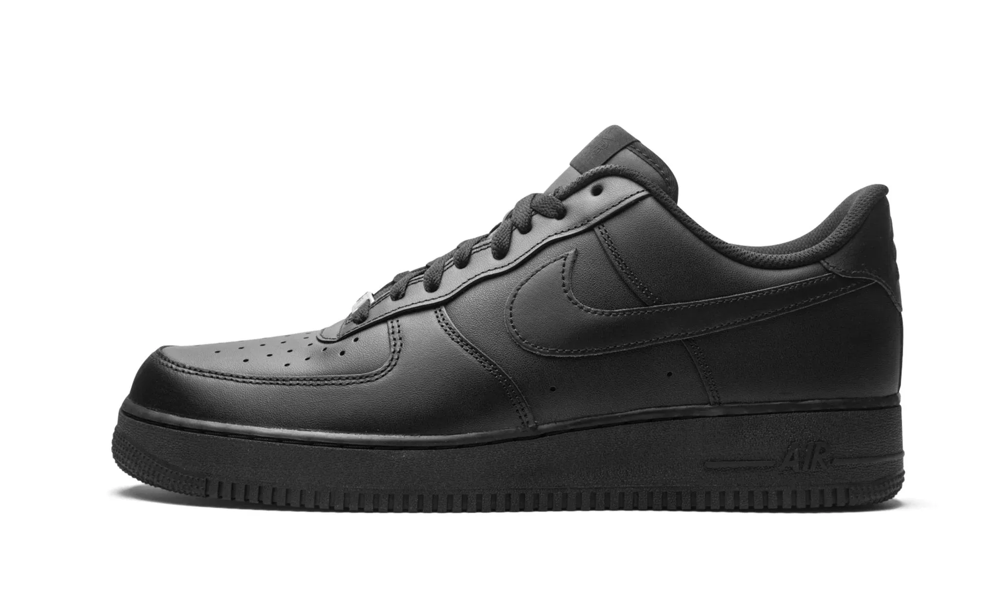 Air Force 1 07 Triple Black All Asics Wrestling Shoes