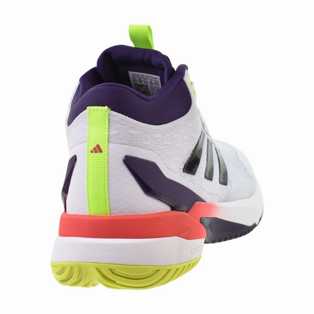Adidas Crazyflight 6 Mid Men's Volleyball Shoes Cloud White hp7037 Adidas Soccer Shoes Kangaroo Leather