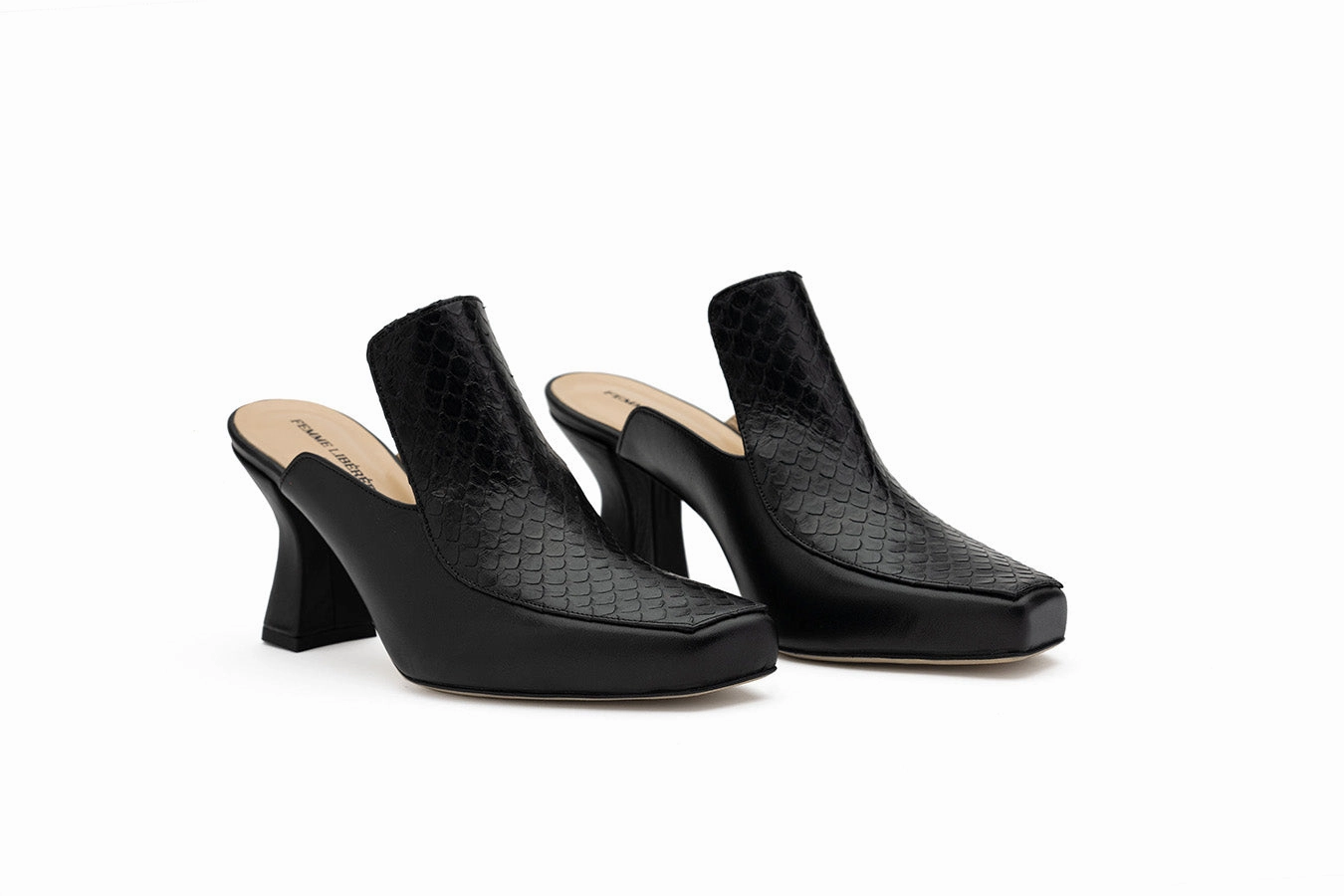 Best Support Shoes For Flat Feet Claudia Black Mule Shoes For Women