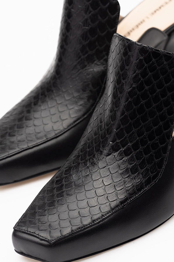 Best Shoes To Workout In For Flat Feet Claudia Black Mule Shoes For Women