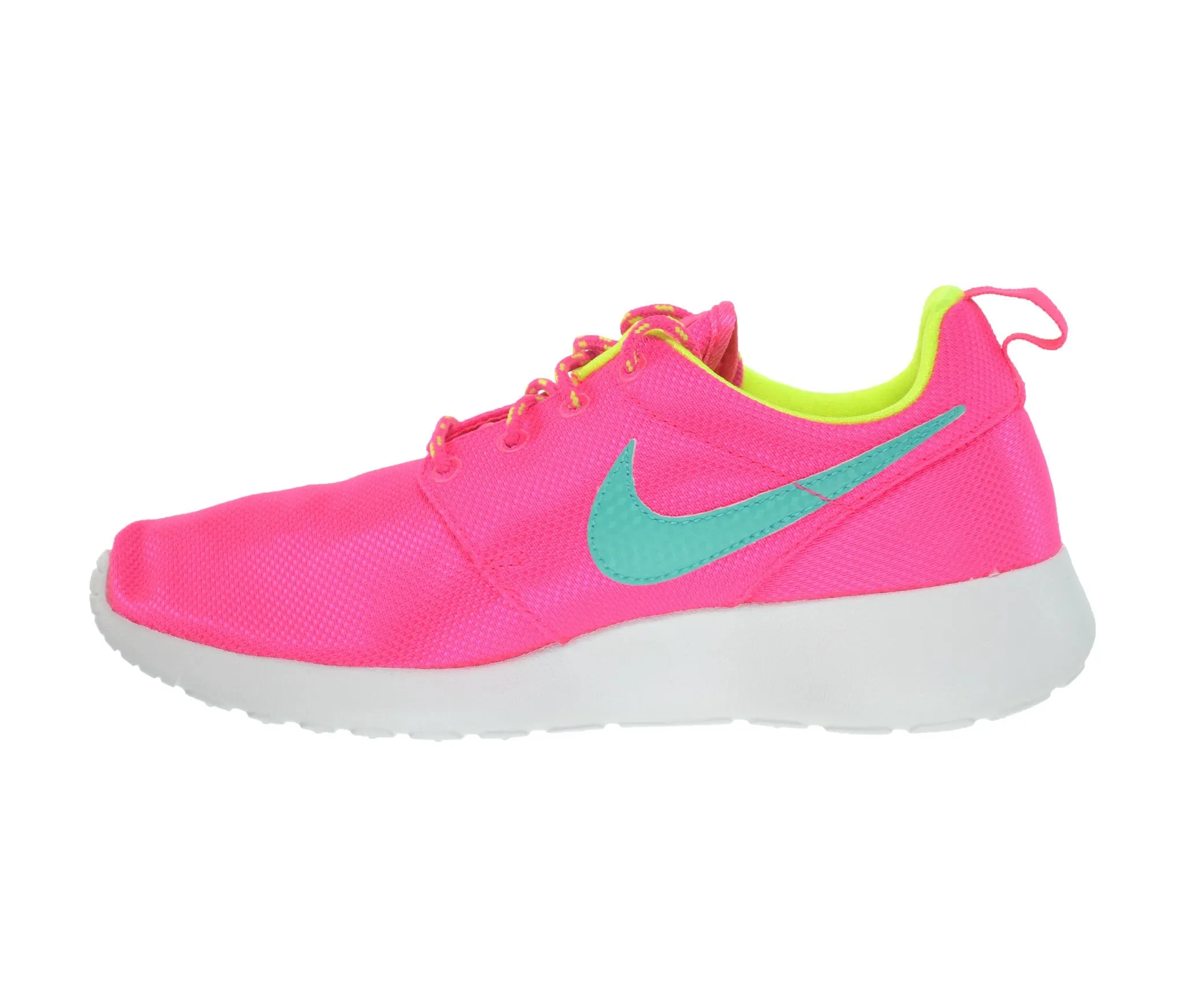 Best Running Shoes For Plantar Fasciitis Nike Rosherun Big Kids Shoes Hyper Pink/Jade-Volt-White/Blue