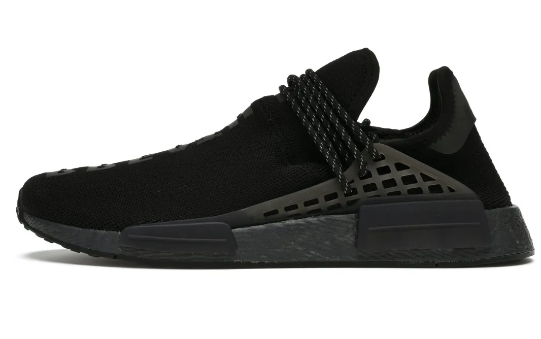 Adidas Baseball Shoe Adidas x Pharrell NMD "Triple Black"