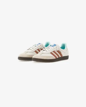Adidas World Cup Soccer Shoes Adidas OG Samba Crystal White/ Clay Strata/ Gum Sneakers